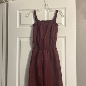 Gaynor Minden warm up coveralls Adult Small in Maroon